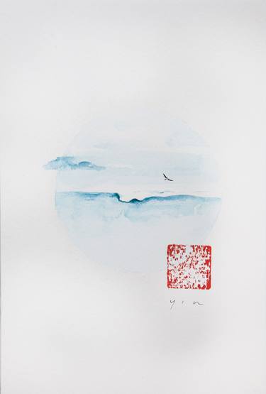 Print of Minimalism Landscape Paintings by Yin Chua