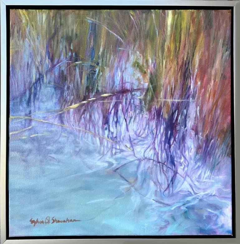 Original Impressionism Nature Painting by Sylvia Shanahan