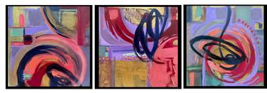 Original Abstract Expressionism Abstract Painting by Sylvia Shanahan