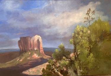 Original Impressionism Landscape Painting by Sylvia Shanahan