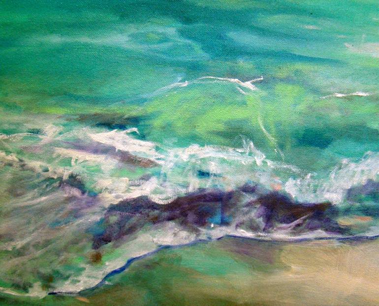 Original Seascape Painting by Sylvia Shanahan