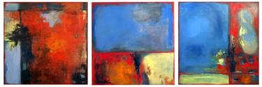 Original Abstract Expressionism Abstract Paintings by Sylvia Shanahan