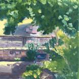Garden in noon light by Emina Mahmutovic