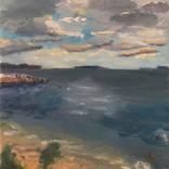 Clouds over the sea by Emina Mahmutovic