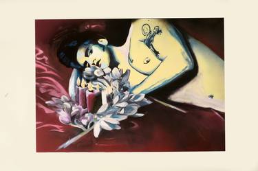 Print of Figurative Mortality Paintings by anna martyushev