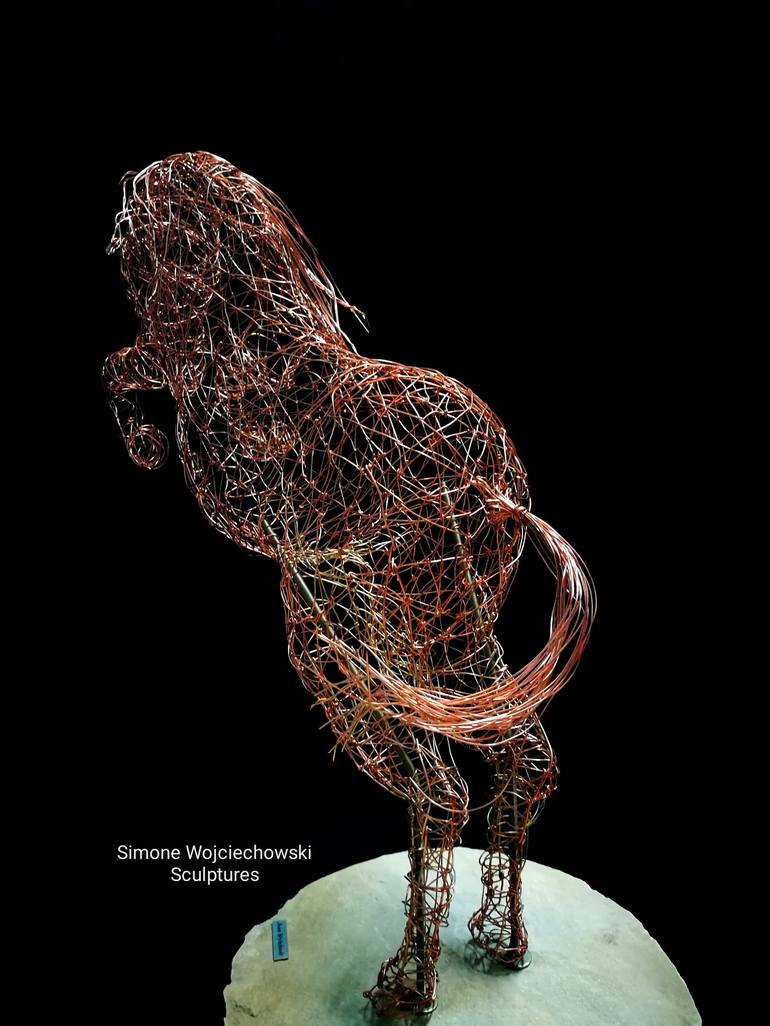 Original Contemporary Animal Sculpture by Simone Wojciechowski