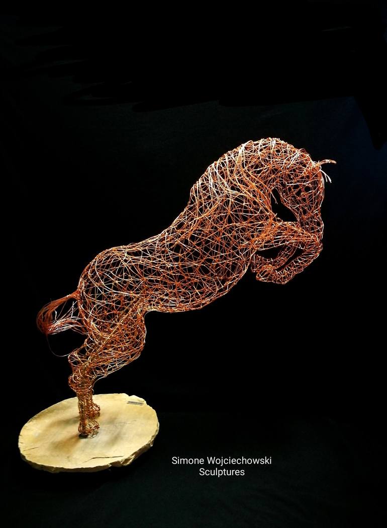 Original Contemporary Animal Sculpture by Simone Wojciechowski