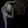 This sculpture is made from galvanized steel wire and mounted on a wooden base.

I love working with the human form where I can show movement and feeling. To capture movement and to bring wire to life is my passion which I love show in my sculptures. 

I love the female form, especially in motion like dance as in this sculpture. Ballet is such a graceful dance and I love to capture this in my sculptures.