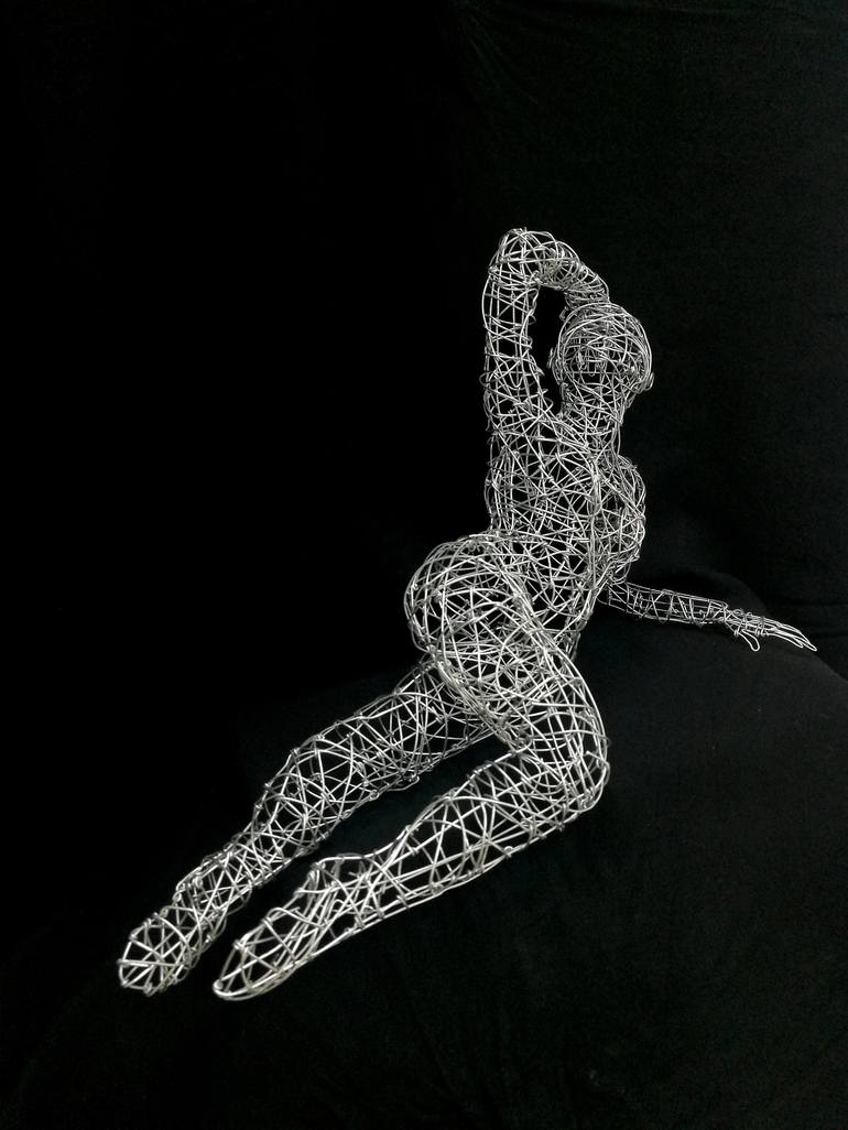 Original Nude Sculpture by Simone Wojciechowski