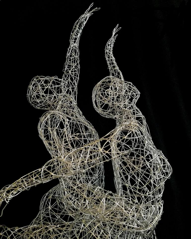 Original Love Sculpture by Simone Wojciechowski