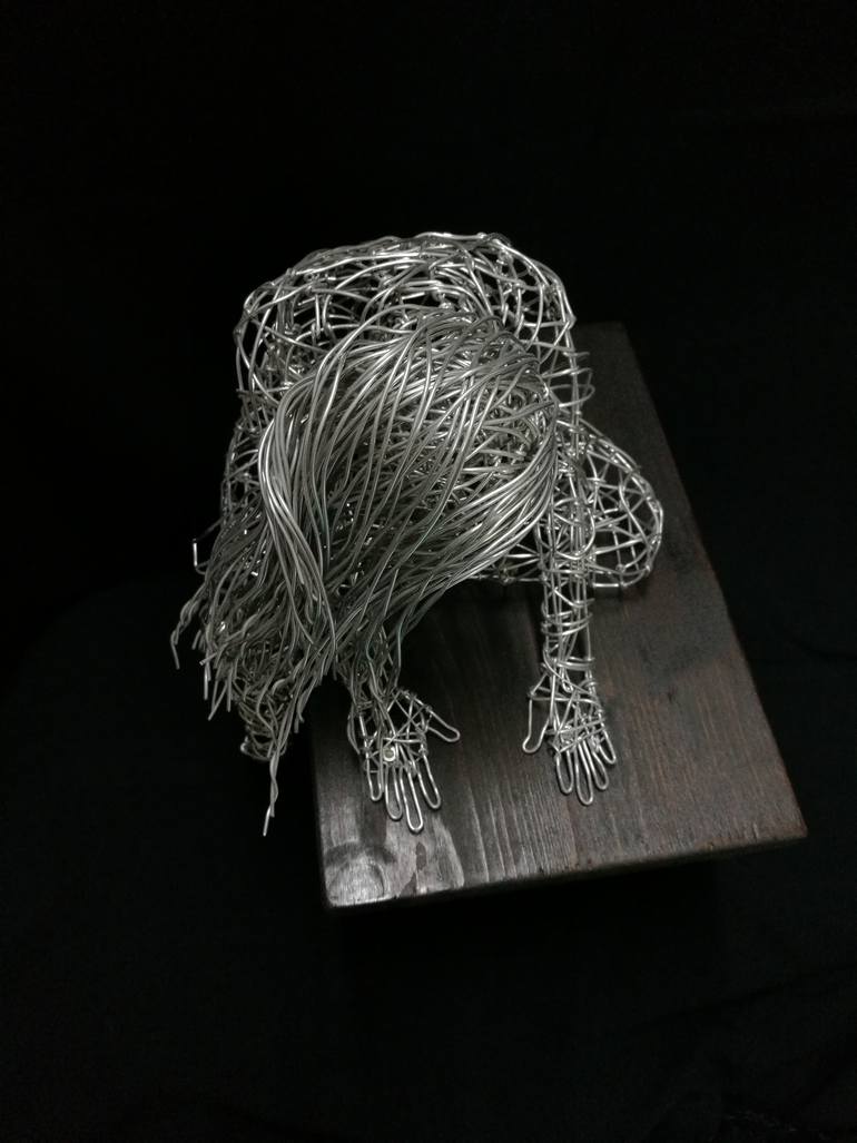 Original Figurative Women Sculpture by Simone Wojciechowski