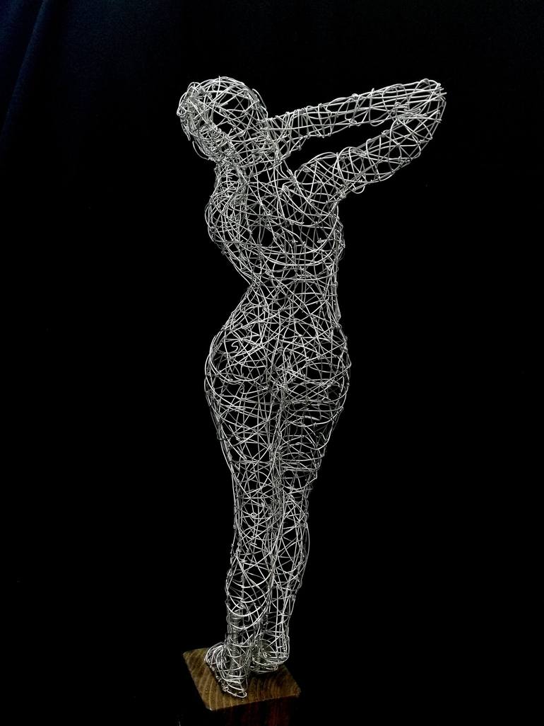 Original Nude Sculpture by Simone Wojciechowski
