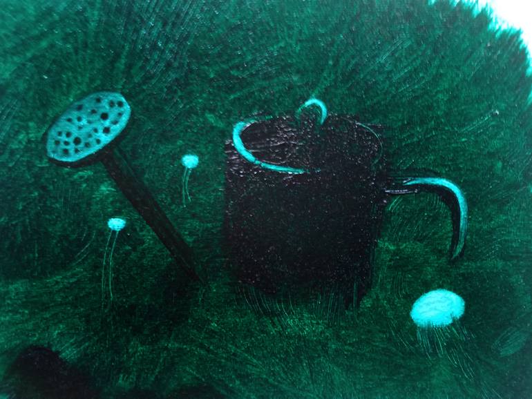 Original Figurative Garden Painting by Anna Bulkina