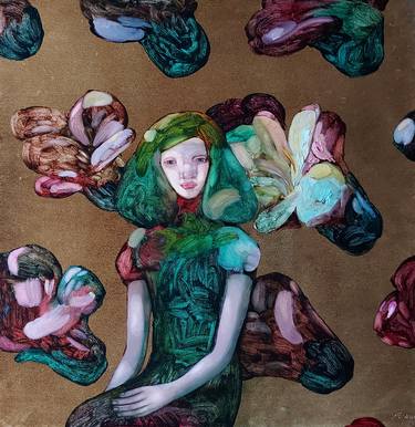 Print of Conceptual Fashion Paintings by Anna Bulkina