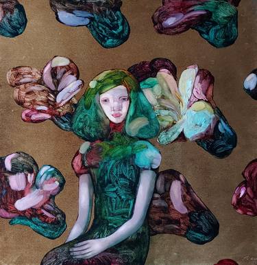 Print of Fashion Paintings by Anna Bulkina