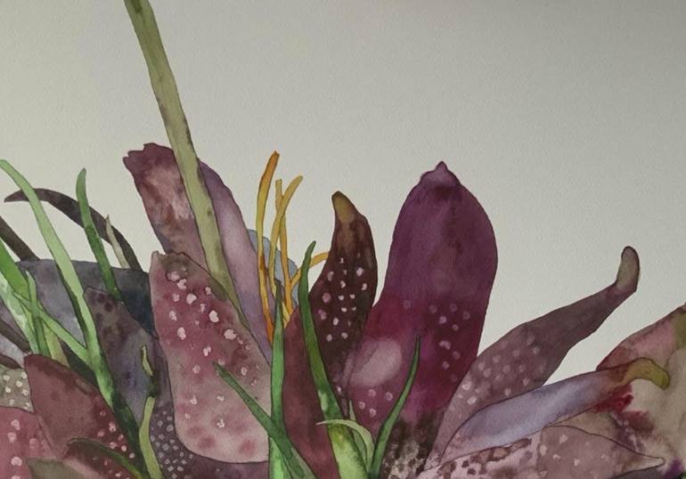 Original Floral Painting by Anna Bulkina