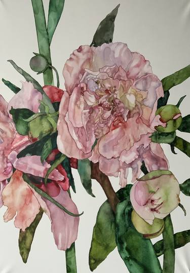 Print of Fine Art Floral Paintings by Anna Bulkina