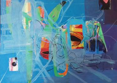 Original Abstract Painting by Boris Kolev