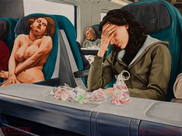Original Realism Women Paintings by Jeffrey Isaac