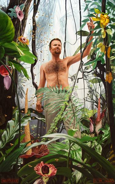 Original Realism Nude Paintings by Jeffrey Isaac