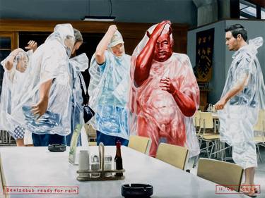 Original Realism People Paintings by Jeffrey Isaac