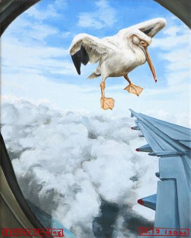 Original Figurative Animal Paintings by Jeffrey Isaac