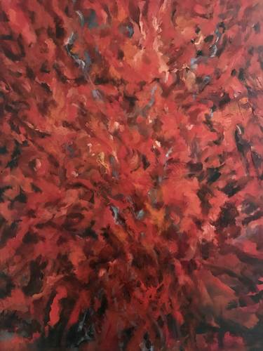 Original Abstract Painting by Ann Redmond