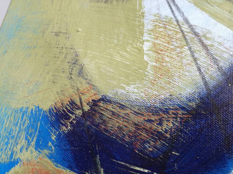 Original Conceptual Abstract Painting by Yana Kapina