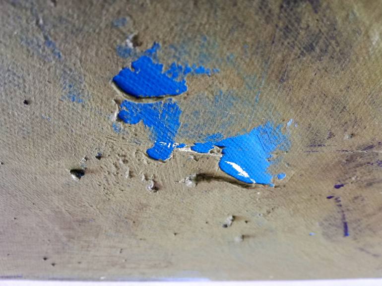 Original Conceptual Abstract Painting by Yana Kapina