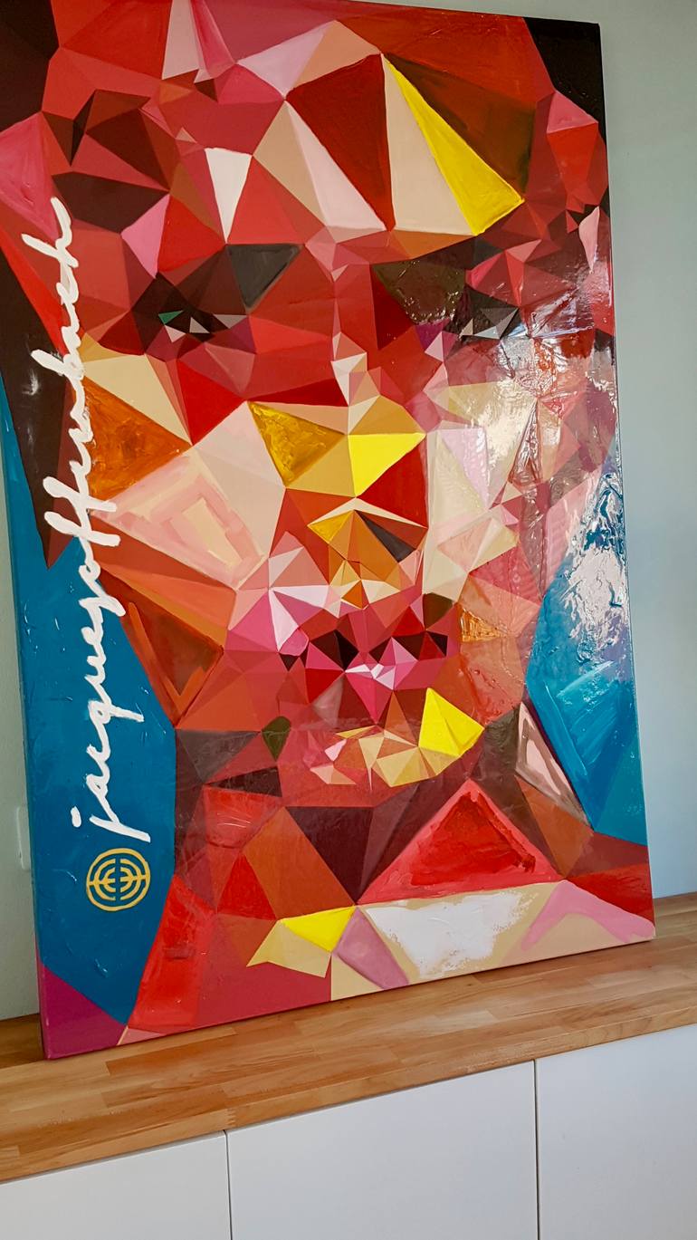 Original Figurative Abstract Painting by Jacques Offenbach