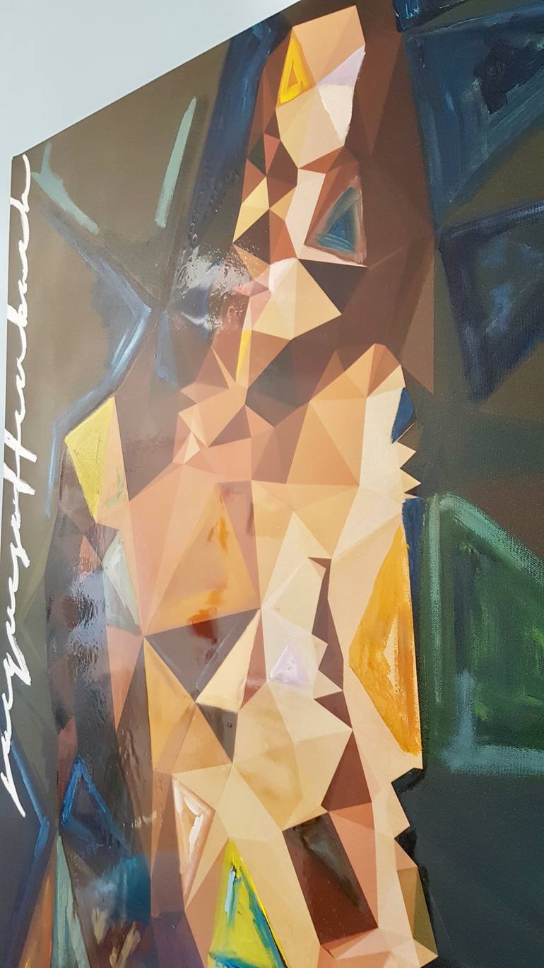 Original Figurative Abstract Painting by Jacques Offenbach