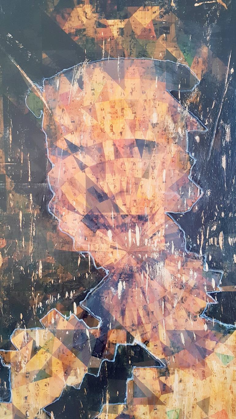 Original Figurative Abstract Painting by Jacques Offenbach