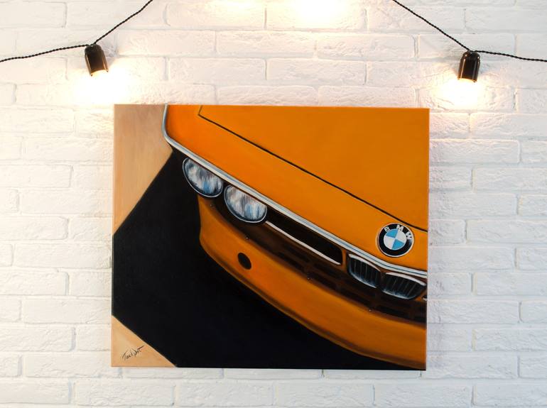 Original Modern Automobile Painting by Evgeny JackPot