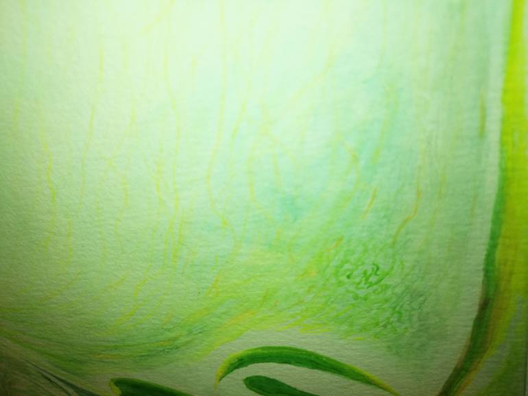 Original Abstract Fantasy Painting by Guillermo Castro