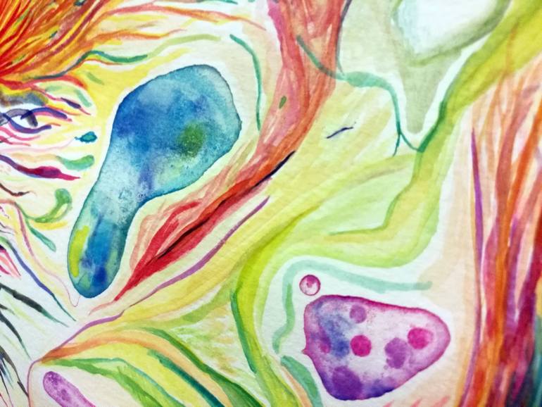 Original Abstract Expressionism Abstract Painting by Guillermo Castro