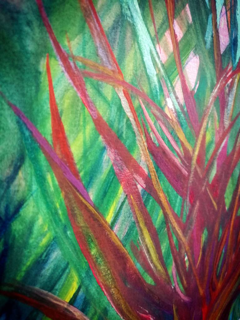 Original Abstract Expressionism Abstract Painting by Guillermo Castro