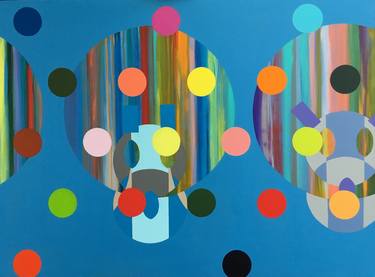 Original Abstract Paintings by Gilles Lozac'h