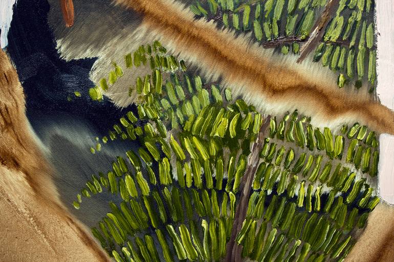 Original Abstract Nature Painting by Michael Nauert