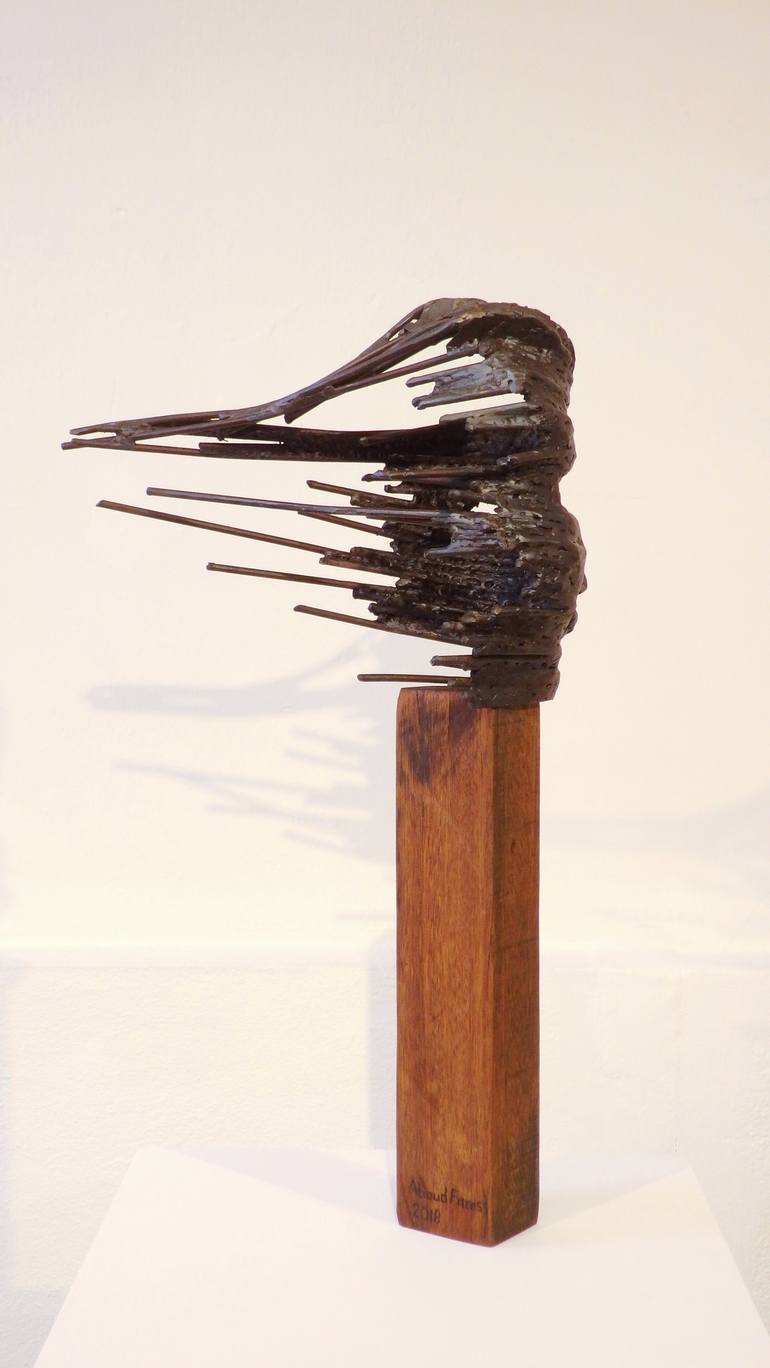 Original Abstract Sculpture by Aboud Fares