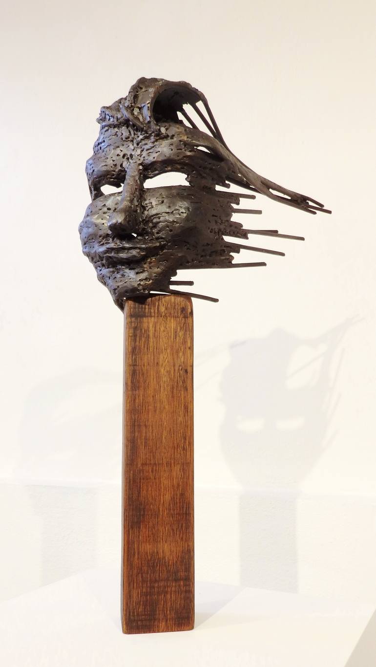 Original Abstract Sculpture by Aboud Fares