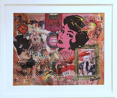 Original Abstract Popular culture Mixed Media by Robyn Dansie