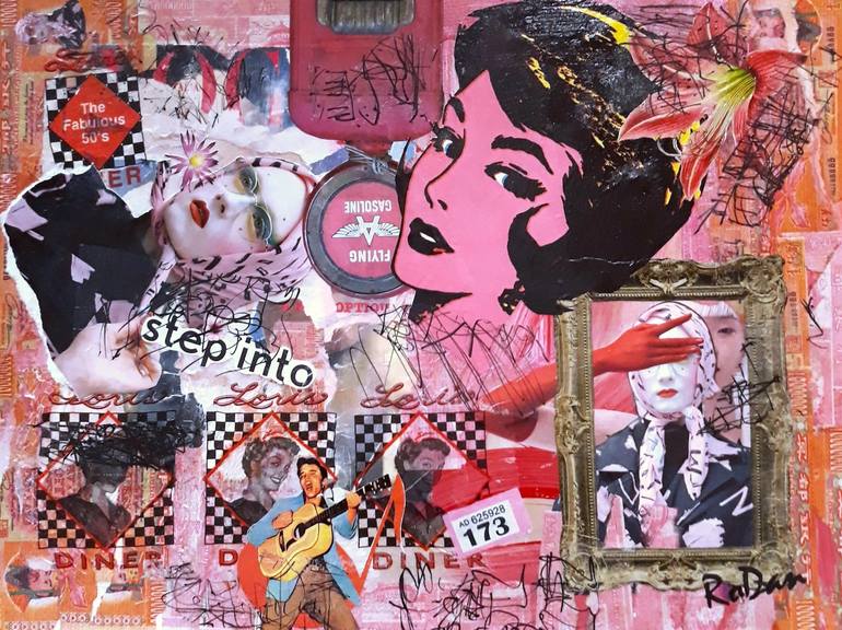 Original Popular culture Mixed Media by Robyn Dansie