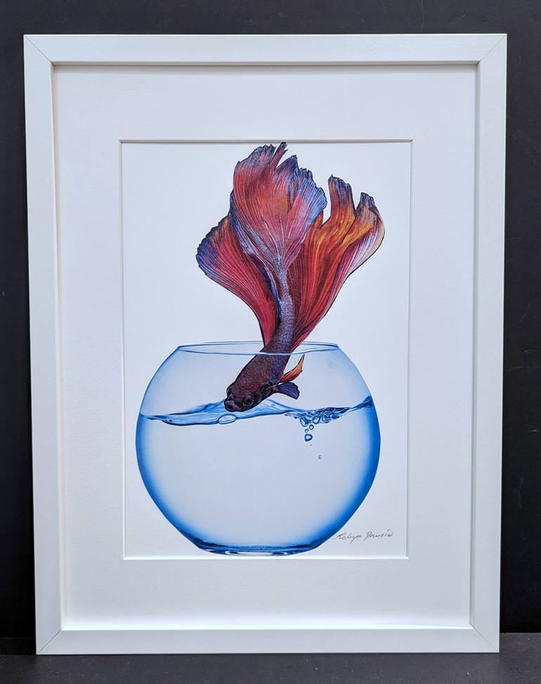 Original Pop Art Animal Collage by Robyn Dansie