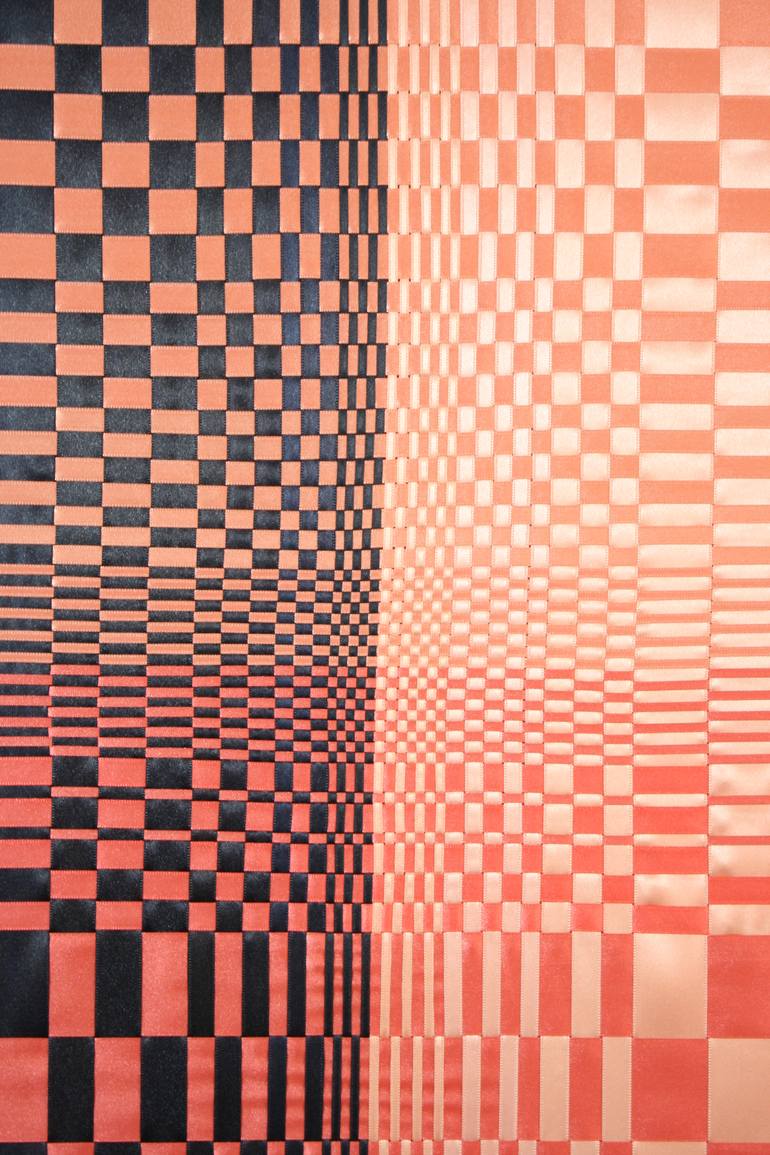 Original Geometric Collage by Jessica van den Heuvel