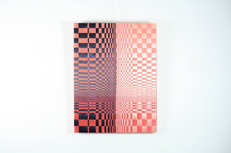 Original Geometric Collage by Jessica van den Heuvel