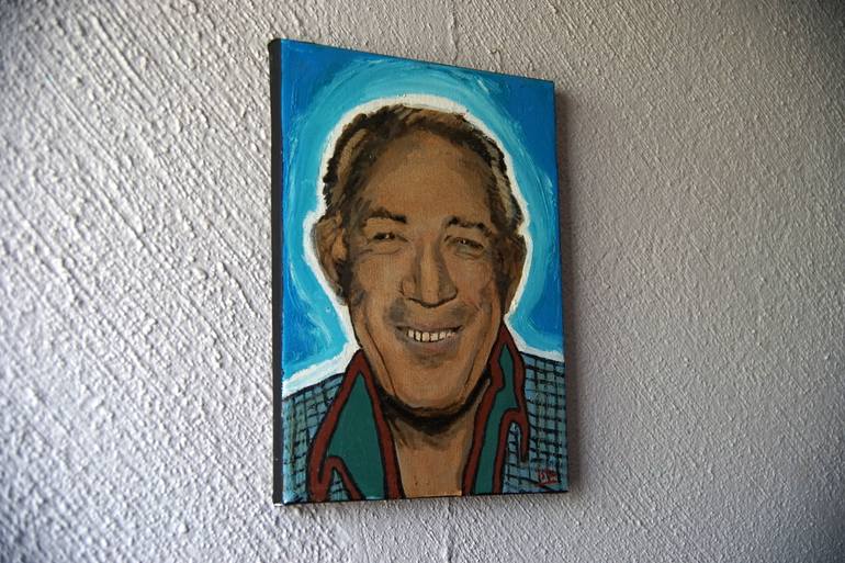 Original Expressionism Pop Culture/Celebrity Painting by Gerhardt Isringhaus