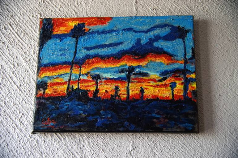 Original Expressionism Landscape Painting by Gerhardt Isringhaus