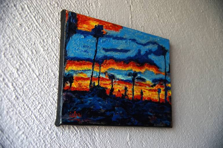 Original Expressionism Landscape Painting by Gerhardt Isringhaus