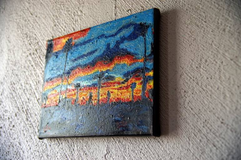 Original Expressionism Landscape Painting by Gerhardt Isringhaus