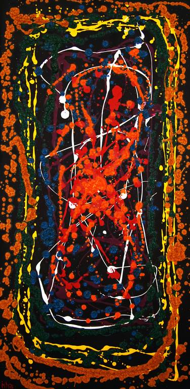 Original Abstract Expressionism Abstract Paintings by Gerhardt Isringhaus